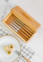 جا کاردی چوبی تخت درب دار کد 6616