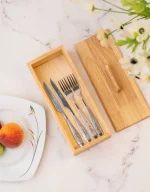 جا کاردی چوبی تخت درب دار کد 6616