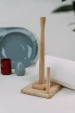 جادستمال رول چوبی کد 6620(گرد و مربع)