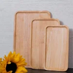 سینی کافه چوبی رابر(3 سایز متنوع)