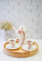 سینی گرد چوبی رابر(2 سایز متنوع)